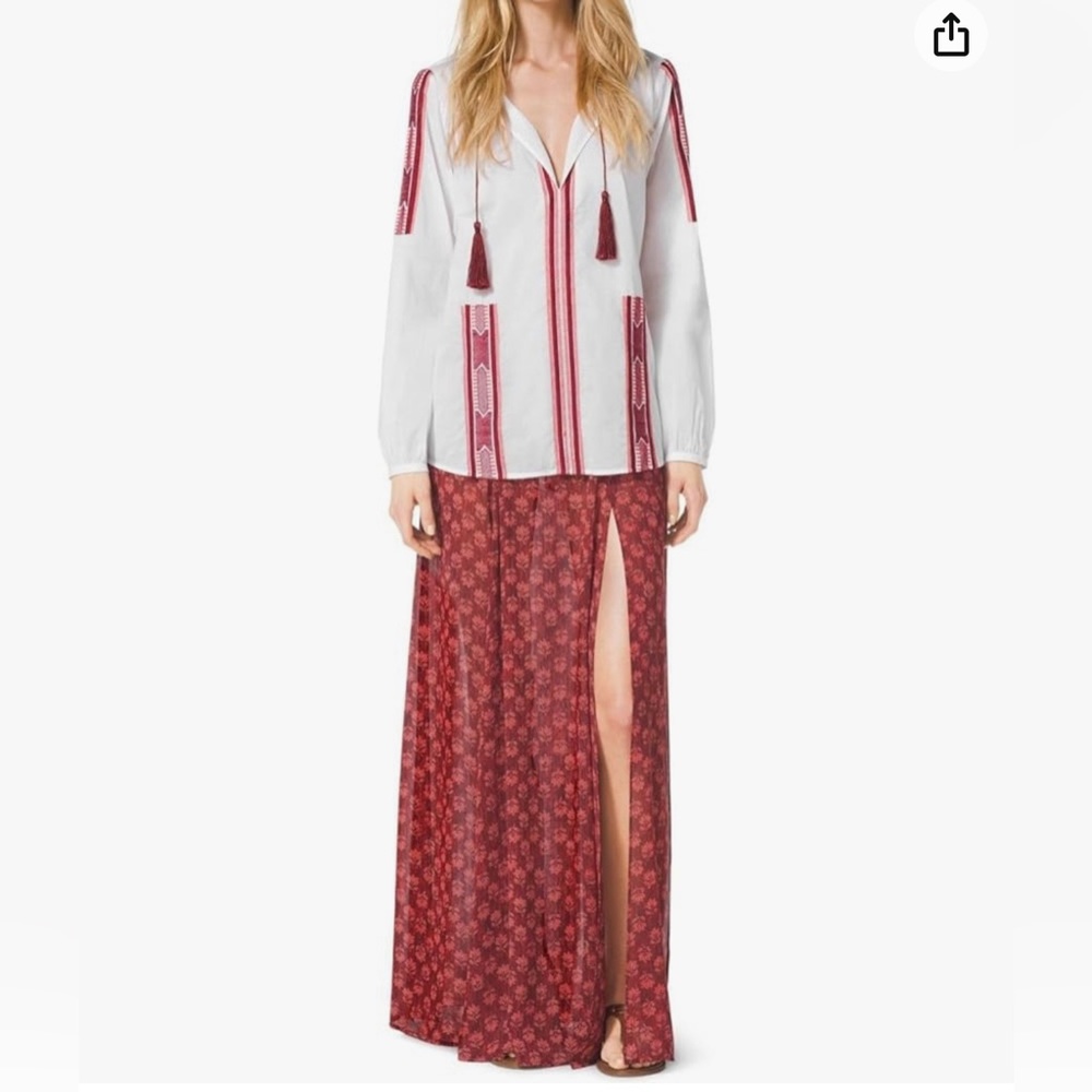Michael Kors Grenadine Maxi Skirt
